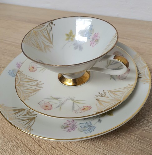 Schirnding Bavaria Gedeck Tee Kaffe Set 3 Tlg Porzellan Sammeltasse - Bild 9 von 9