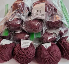 Lang Yarns Supreme Merino Cashmere Silk Asstd Colors Single Skein FREE SHIPPING!