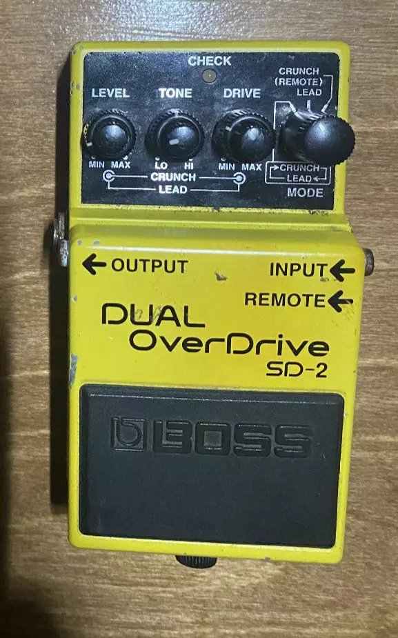 Boss SD-2 Dual Overdrive Pedal