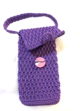 Handmade Knitted Sock Cover with Large Color Switch iPhone Samsung Smart Phone