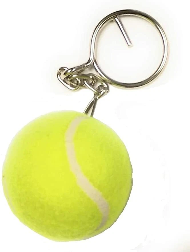 TOURNA MINI TENNIS BALL KEYCHAIN KEY CHAIN KEYRING