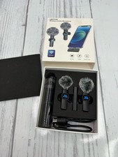 Leettus Lavalier Wireless Microphone for iPhone, Android, YouTube, TikTok