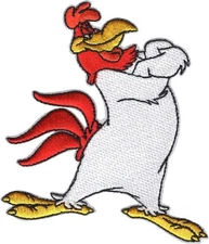 Patch - C&D Visionary Looney Tunes Foghorn Arms Crossed 3.5"x3.75" Iron-On
