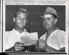 1962 Press Photo Tom Thomas, Norm Sanders at Indiana State Amateur golf
