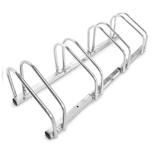 Bike rack for 4 bicycles Durable Space Saver Bicycle Storage Rack Easy install - Picture 1 of 7