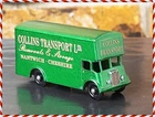 Matchbox Lesney 46B Removals Van code3 - Ivy Green - Collins Transport