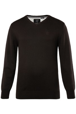 JP 1880 Herren große Größen Pullover Basic Form V Ausschnitt Baumwolle 723418