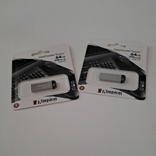 Kingston 64GB DataTraveler Exodia USB Pen Flash Drive USB 3.2. LOT of 2