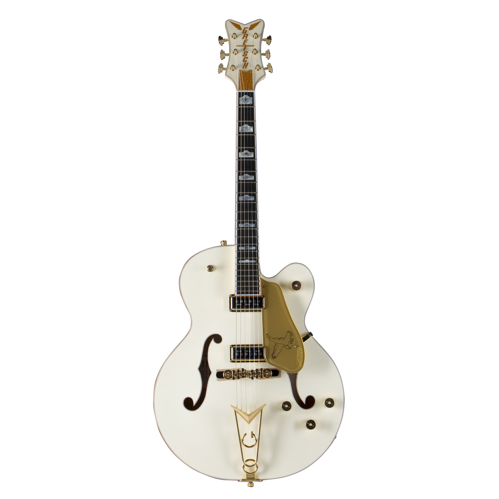 Gretsch G6136-55 Vintage Select Edition 1955 White Falcon Винтажный белый лак