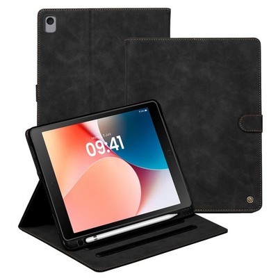 Tablet Schutz Hülle für Apple iPad 5./6. Gen iPad Air 1 Air 2 9.7 Cover Schwarz