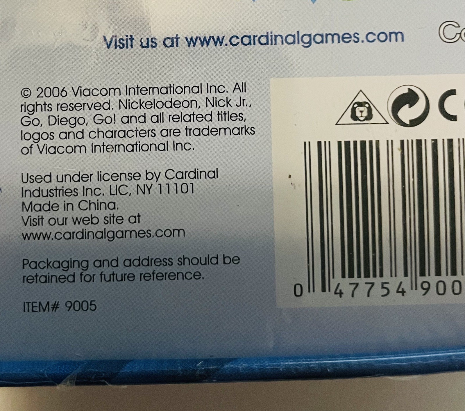 Nick Jr Go Diego Go 4-Card Games Tin Go Fish Rummy Memory Match New Sealed Gift