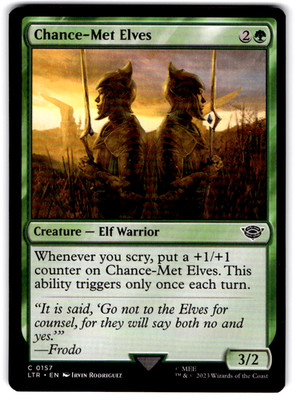 Chance-Met Elves C Universes Beyond: The Lord of the Rings: Tales of Middle-eart