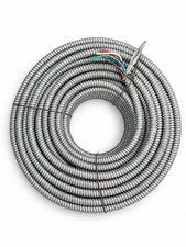 New MC Metal Clad Cable Coil – 4 Conductors + Ground – Approx. 500 ft