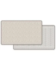 Skip Hop Baby Play Mat, Reversible Foam Floor Mat, 86" x 52", Boho Beige