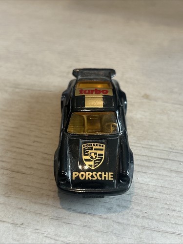 Porsche 911 Matchbox Superfast Nr. 1978 3 Turbo schwarz, gold #90