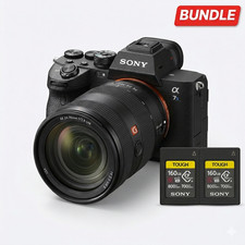 Sony A7S iii with 24-70 f/2.8 G Master Lens, (2) 160 GB SD card, (7) Batteries