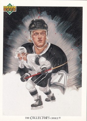 TOMAS SANDSTROM   UPPER DECK   THE COLLECTOR'S CHOICE  # 85
