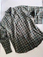 J Crew Brushed Twill Large L Men  s Flannel Shirt New with Tag