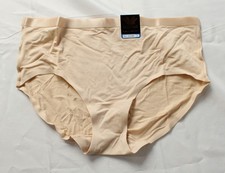 Wacoal Women's Tailored Finish High Waisted Brief Panty ZG3 Sand Size XL NWT