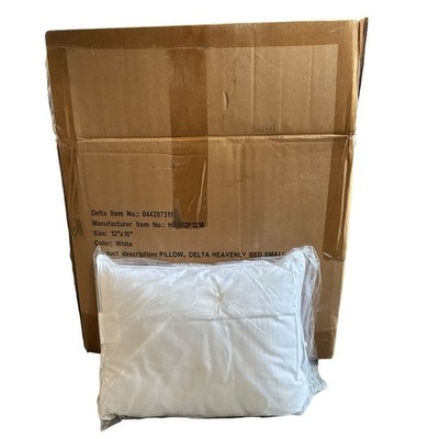 Delta Airlines Heavenly First Class Travel Pillow 12x16 White Lot of 20 New