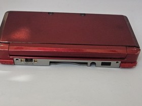 Nintendo 3DS Console Red With Charger US System Works With Touch Mechanic 