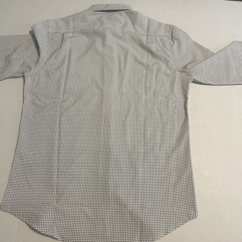 Report Collection Flex Knit Shirt Gray NWT Modern Fit Untucked Style Size Small - Picture 9 of 9