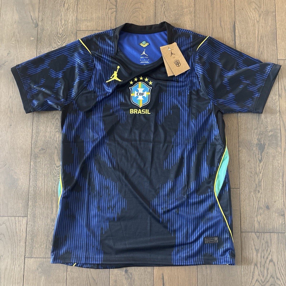 Brazil National Team Navy Jersey – Jordan Brand | CBF Edition | eBay