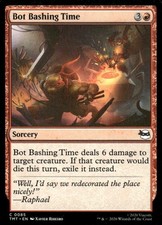Bot Bashing Time C0085 TMNT MTG Magic the Gathering card