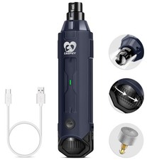 6-Speed Dog Nail Grinder - Newest Enhanced Pet Nail Grinder Super Quiet Recha...