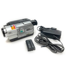 Sony Handycam CCD-TR818 Hi-8 Analog Camcorder Nightshot READ 