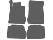 Velour Automatten für Mercedes E cl W210 1995-2002, Graphit x14 Rand