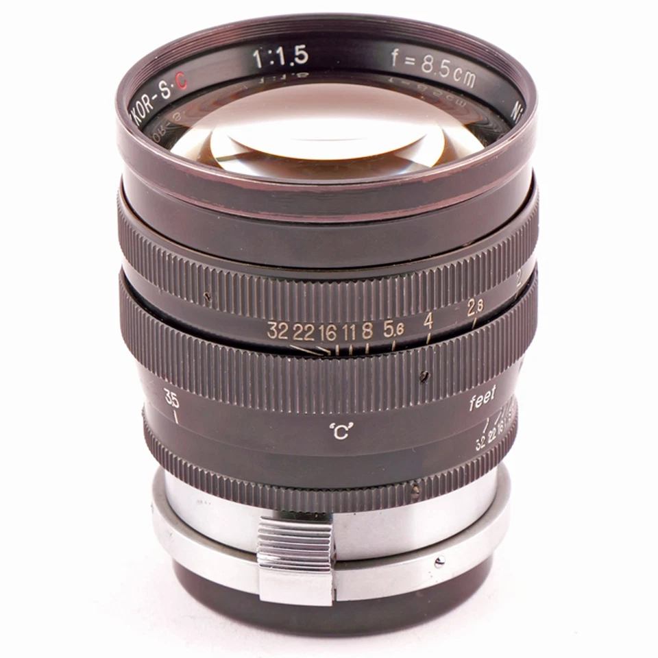 Nikon Nippon Kogaku 1.5/8.5 cm S.C,, C, Contax RF - Image 2 of 4