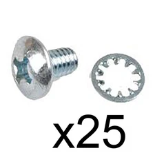 (25) Sheet Metal Bolt 362664R91 Fits International Harvester 340 400 450