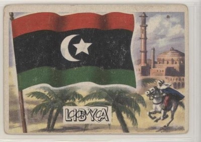 1956 Topps Flags of the World Libya #64 z6d