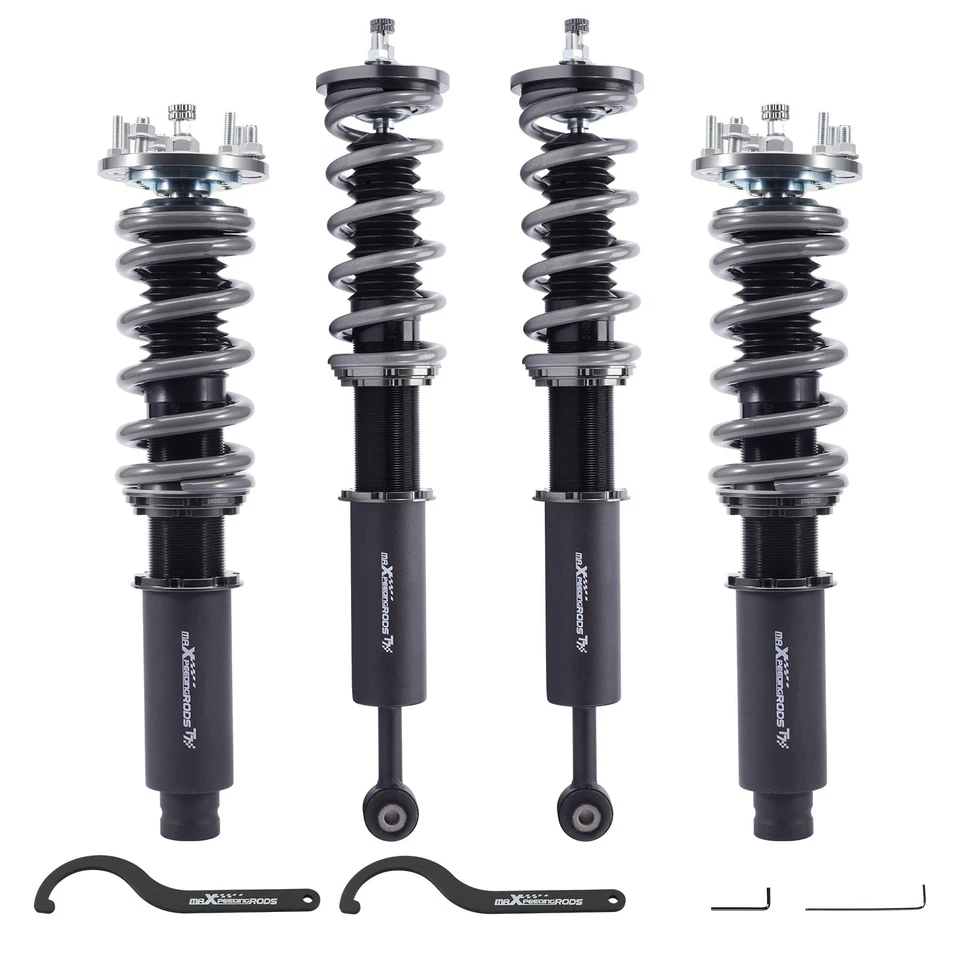 24 Step Damper Coilovers Lowering Kit for Honda Accord 2003-07 Acura TL 2004-08 - Imagem 2 de 4