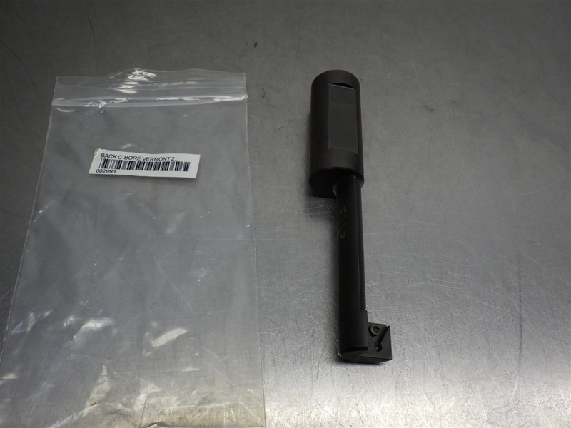 2 VERMONT Indexable Back Counterbore 1-1/4" Shank 6-3/4" OAL #V7778