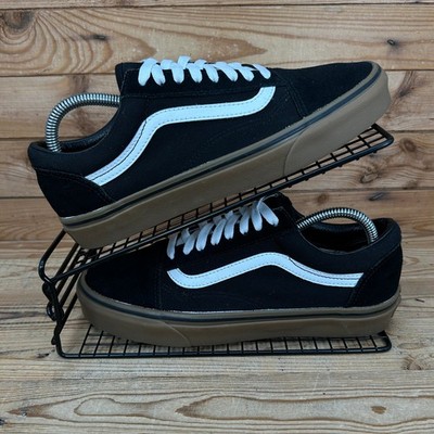 Vans Turnschuhe Damengröße UK 7 Old Skool schwarz Gummisohle Skater Surfer Schuhe OTW