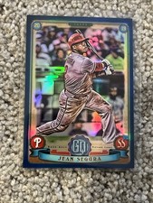 2019 Topps Gypsy Queen Chrome Box Toppers Indigo Refractors #30 Jean Segura /150
