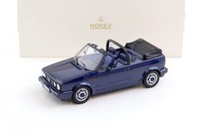 Norev 1992 Volkswagen Golf MK I Cabriolet Inca Blue 1:18 188628