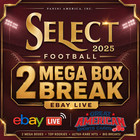 Pittsburgh Steelers 2025 Select Football 2 Mega Box Break #137 — photo 1