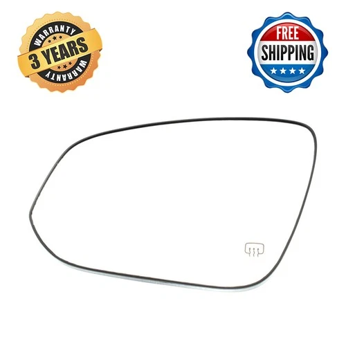Mirror Glass Heated Driver Side For 2014-2019 Toyota Highlander