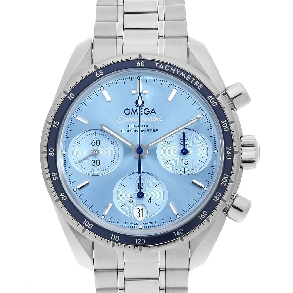 Omega — OMEGA Speedmaster 38 Co-Axial Chronograph 324.30.38.50.03.001 second hand mens