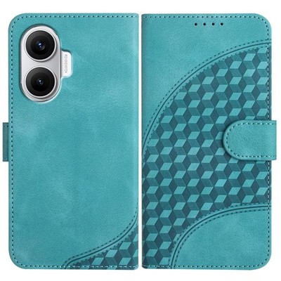 Redmi Turbo 4 Pro / Xiaomi Poco F7 Hülle Leder Elefant Blau