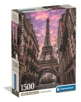 8005125317554 CLE Puzzle 1500 Compact Paris Awakens 31755 Clementoni