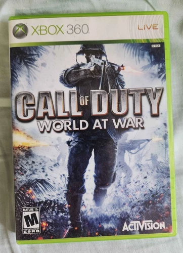 Call of Duty: World at War - Microsoft Xbox 360 w/ manual