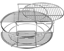 BBQ Expander Rack Kit, Large Green Egg Grill Accessories - BGE Kamado Grill P...