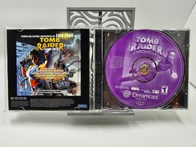 Tomb Raider: Chronicles (Sega Dreamcast, 2000) CIB Complete, Reg Card
