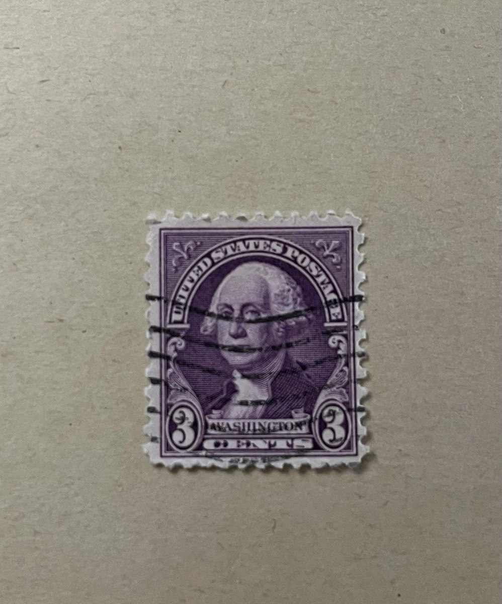 George Washington 3 Cent Stamp In Used Us Stamps (1901-Now) for