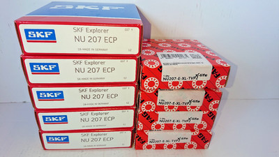 Zylinderrollenlager Premium FAG SKF NU207-E-XL-TVP2 NU 207 ECP * 35 x 72 x 17 mm