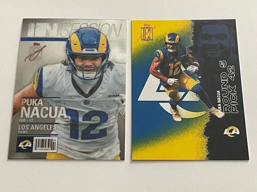 2025 Topps Signature Puka Nacua Blue (RAW)